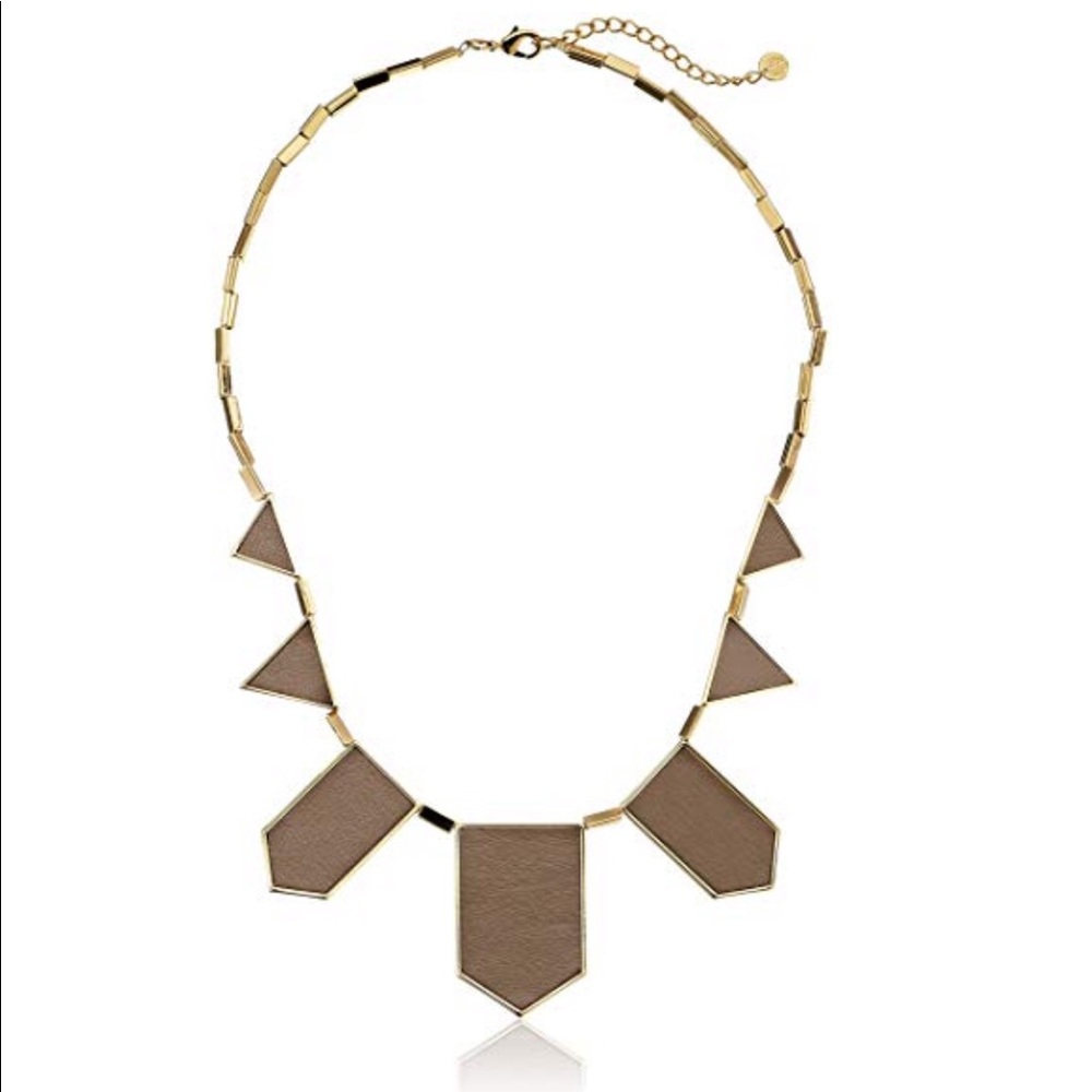 House of Harlow 1960 Station Leather Necklace